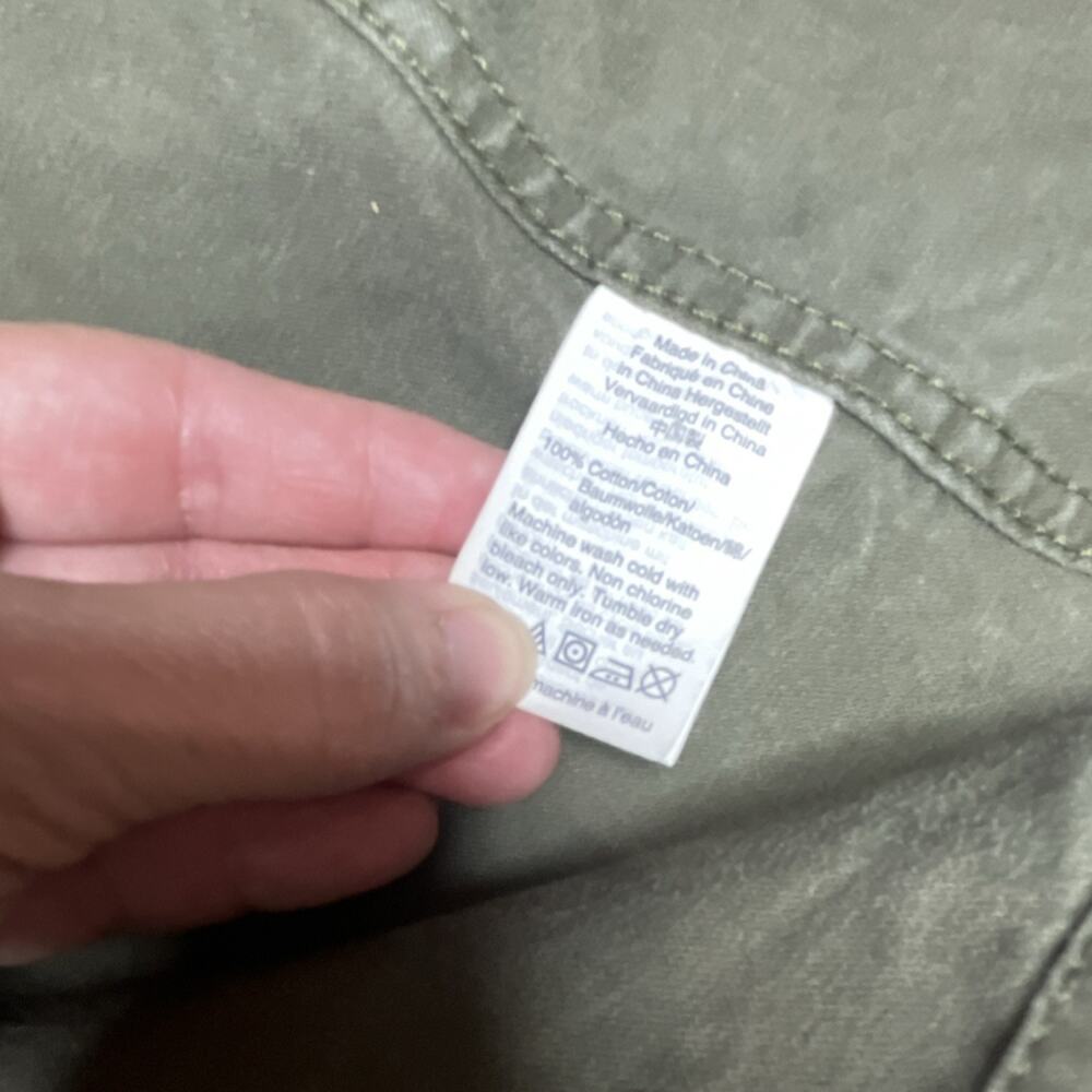 Madewell Surplus Jacket Olive Green Utility Field Coat Size XS - Picture 5 of 7